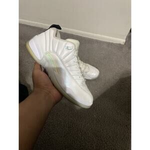 Size 8- Nike Air Jordan 12 Low Easter White Iridescent DB0733-190 Men’s